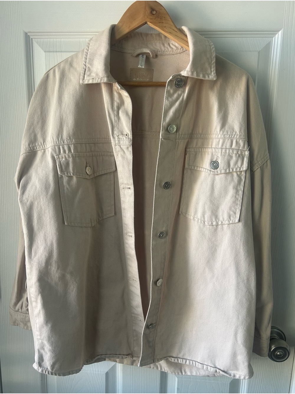 Only Women's Jacket in Light Beige